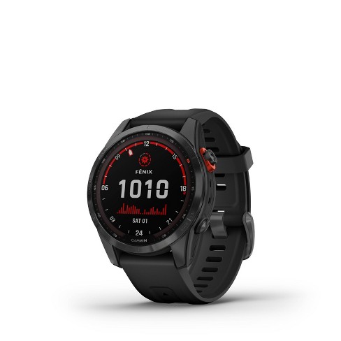 Nationaal fort opstelling Garmin Fenix 7s - Solar Slate Gray With Black Band : Target