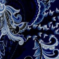 navy paisley