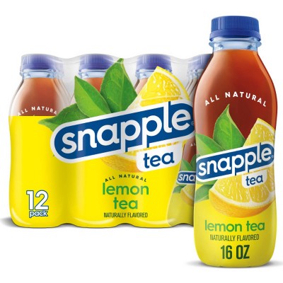 Snapple Lemon Tea - 12pk/16 fl oz Bottles