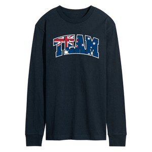 Men's - Instant Message - Team Australia Long Sleeve Graphic T-Shirt - 1 of 4