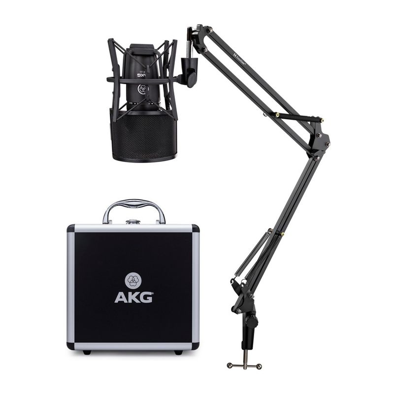 AKG P220 High-Performance Condenser Microphone Bundle with Accessory, 2 of 4