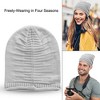 NPolar"Unisex Knit Beanie Hat - Slouchy Winter Skull Cap, Soft & Warm, 5 Colors for Men & Women"gray - 2 of 4