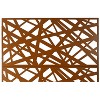 CAVINAS Patio Decorative Screen Metal Fence Privacy Screen with Mesh Pattern for Outside and Garden, 76" H×48" W - 3 of 4