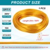 Unique Bargains Tinned Copper Insulated Heat Resistant PVC Covered 300V SPT-1 Round Wire 18AWG - 2 of 4