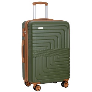 Hykolity 20 22 24 28 in Carry On Check in Luggage Expandable Travel Suitcase Hardshell TSA Lock with Double Spinner Wheels - 1 of 4