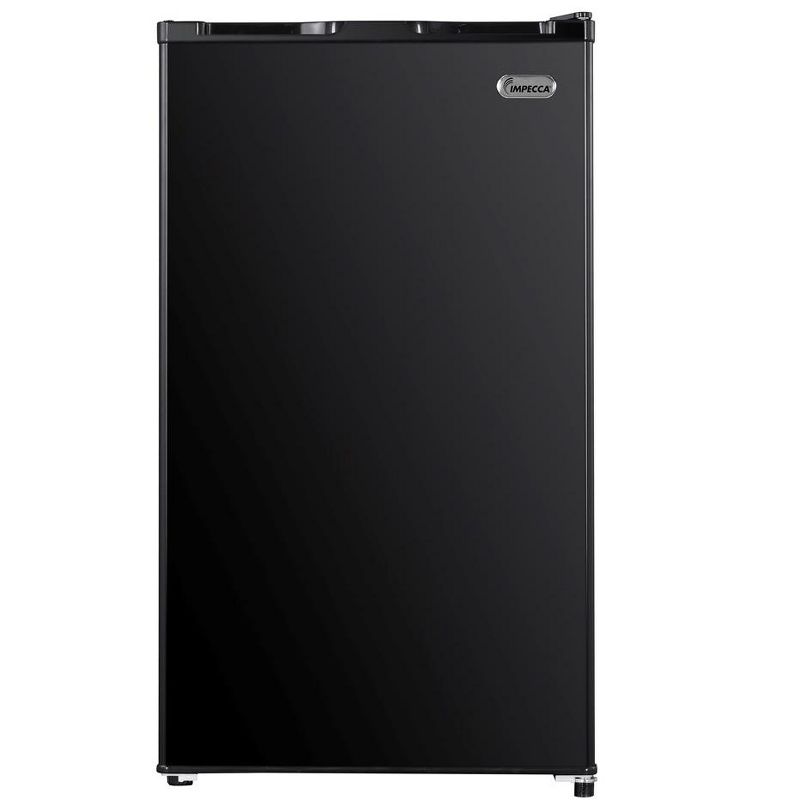 Impecca 3.2 CF Compact Mini Refrigerator with Glass Shelves - Black, 3 of 7