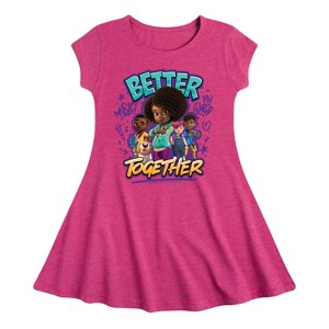 Girls' - Karma's World - Better Together Fit & Flair Cap Sleeve Dress - 1 of 1
