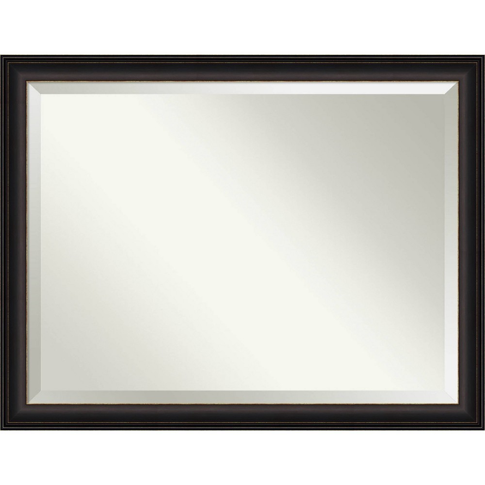 Photos - Wall Mirror 44" x 34" Trio Oil Rubbed Framed Bathroom Vanity  Bronze - Aman