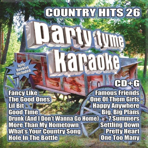 Party Tyme Karaoke Country Hits 26 16 Song Cd G Target