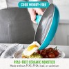 GreenLife Essentials 2pk (8" and 10") Ceramic Nonstick Aluminum Fry Pan Set - 3 of 4