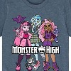 Boys' - Monster High - Group With Pets Short Sleeve Graphic T-Shirt - 2 of 4