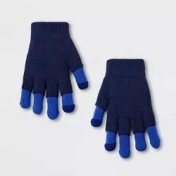 Kids' Solid Gloves - Cat & Jack™ Blue