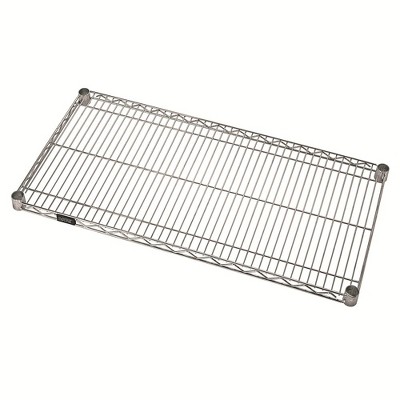 Quantum Storage Systems Wire Shelf, 60"W X 12"D, 600 - 800 Lb. Capacity, 304 Stainless Steel, Nsf