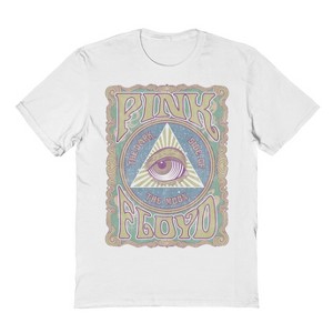 Pink Floyd Men's All Seeing Eye Alt Short Sleeve Graphic Cotton T-Shirt - 1 of 1