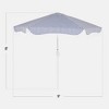 Best Choice 9ft Fringe Market Umbrella – Boho Patio Sunshade w/ Tilt, UPF50+, Steel Pole for Table, Pool, Deck - 2 of 4