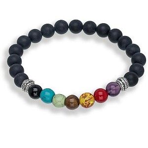 Amy and Annette 7 Genuine Chakra Healing Gemstone Bracelets - 1 of 4