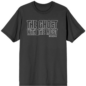 Beetlejuice Ghost With The Most Men's Short Sleeve Tee - 1 of 2