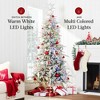 Best Choice Products Pre-Lit Flocked Artificial Aspen Noble Fir Christmas Tree w/ Branch Tips, LED Lights - 4 of 4