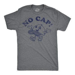 Mens Funny T Shirts No Cap Sarcastic Graphic Novelty Tee For Men - Crazy Dog Men's T Shirt - 1 of 4