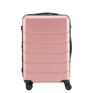YONWAY 20" Hardshell Luggage , Expandable Lightweight ABS Suitcase, with TSA lock & Spinner Wheels - 1 of 4