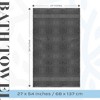 White Classic Luxury 100% Cotton Bath Towels Set of 4 - 27x54" - 3 of 4