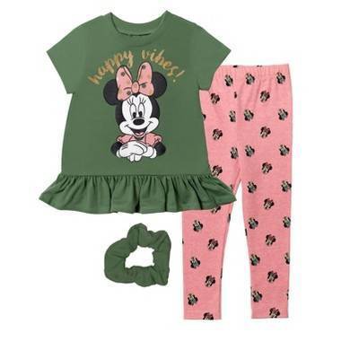 minnie mouse, green