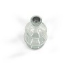 Glass Candle Holders Beige - Bullseye's Playground™ - 3 of 3