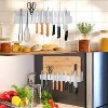 LunaLulinlk 16 Inch Magnetic Knife Holder for Wall,Space-Saving Magnetic Knife Strips with Cutting Board Holder for Fridge - 4 of 4