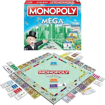 Probe Hues Monopoly Mega Edition, Fast-Paced for 2-8 Players, Ages 8+