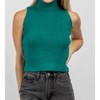Women's MOCK NECK KNIT TANK - SHE + SKY - 4 of 4