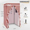 EAGLE PEAK 4x4 Pop Up Canopy, Portable Privacy Changing Room Photoshoots - 3 of 4