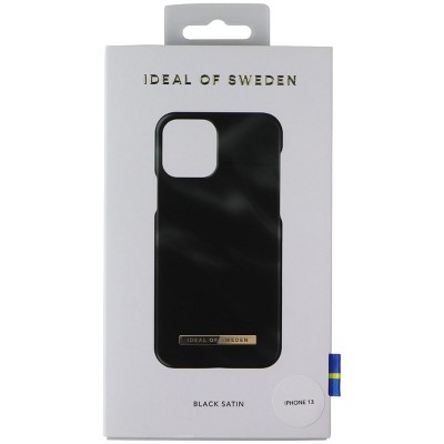 iDeal of Sweden Fashion Case for Apple iPhone 13 - Black Satin