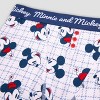 Women's Disney Retro Mickey & Minnie Cami and Boxer Set - Blue - 4 of 4