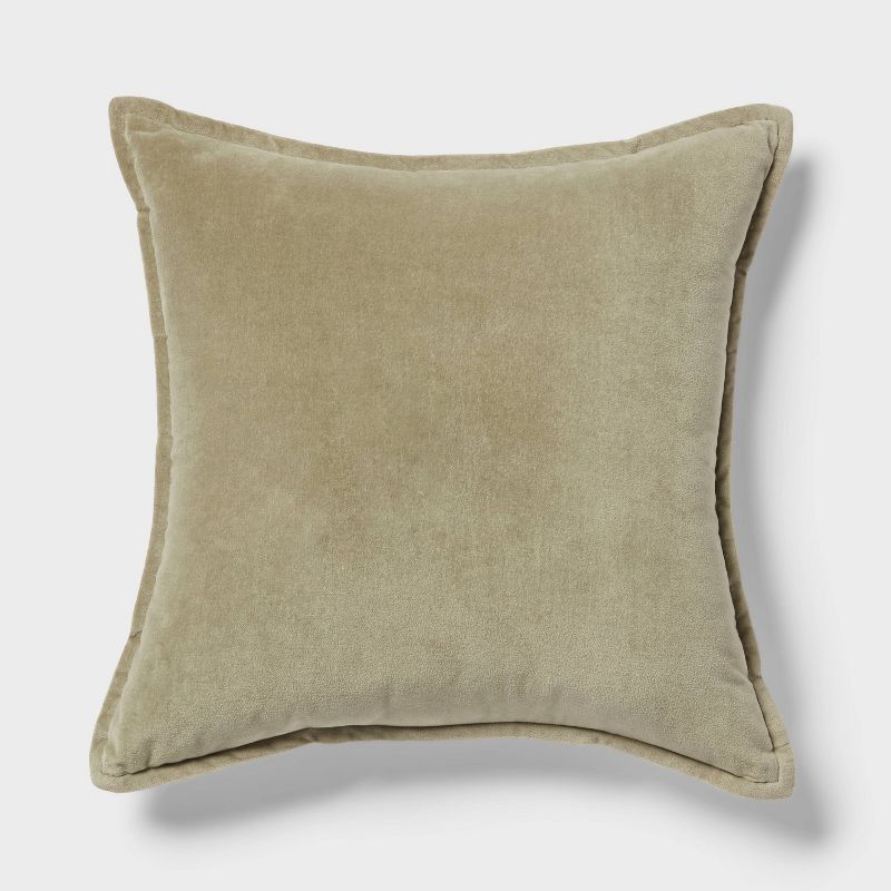 Cotton Velvet with Linen Reverse Oblong Dec Pillow - Threshold™, 1 of 5
