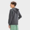 Boys' Zip-Up Hooded Sweatshirt - art class™ - image 2 of 3