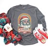 Simply Sage Market Women's Santa's Favorite Helper Long Sleeve Garment Dyed Tee - 2 of 4