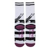 Beetlejuice UV Color Change Betelgeuse Adult White Athletic Crew Socks - 3 of 4