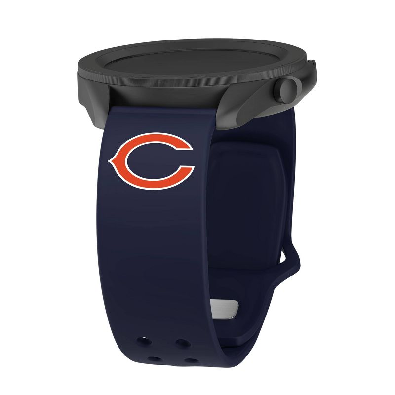 NFL Chicago Bears Samsung Watch Compatible Silicone Sports Band  
, 1 of 4