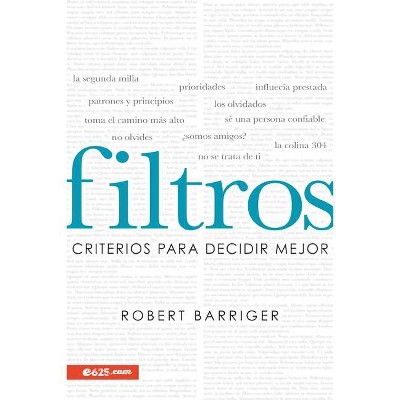 Filtros - by  Robert Barriger (Paperback)