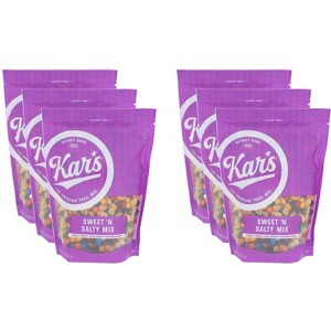 Kars Nut Products Company Trail Mix Sweet and Salty Mix - Case of 6 - 34 oz - 1 of 2