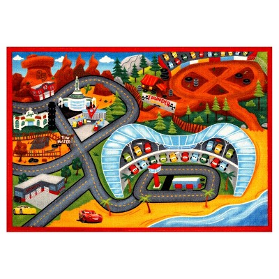 Disney Cars 3 Rug (5'x7')