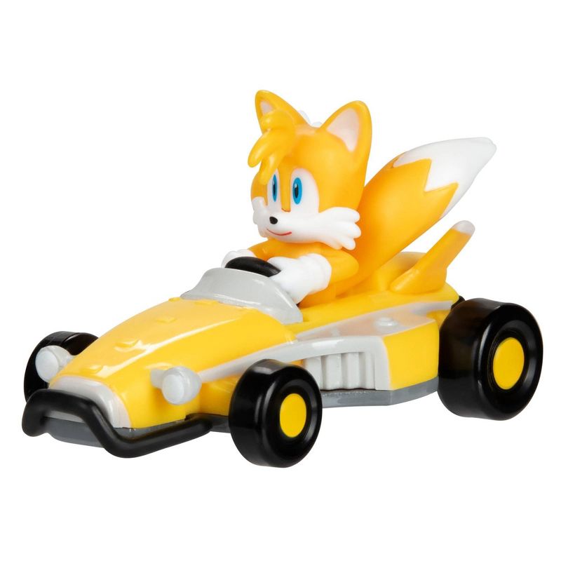 Sonic Die Cast Vehicle Tails Wave 1, 4 of 9