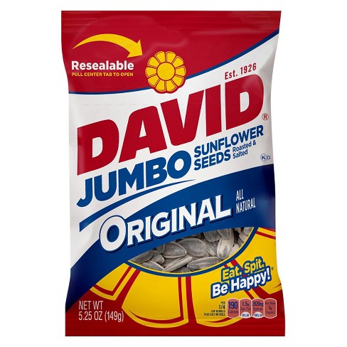 David Sunflower Seeds 5.25 Oz : Target