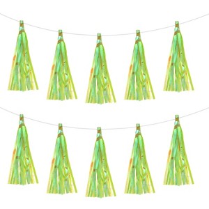 Unique Bargains Garland DIY Decoration Tassel Garland Banner 30 Pcs - 1 of 4