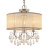 Crystorama Lighting Hampton 3 - Light Chandelier in  Antique Brass - 2 of 4