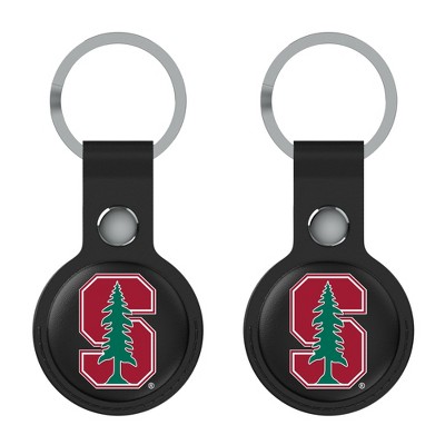Keyscaper NCAA ACC Universities Insignia Black Airtag Holder 2-Pack