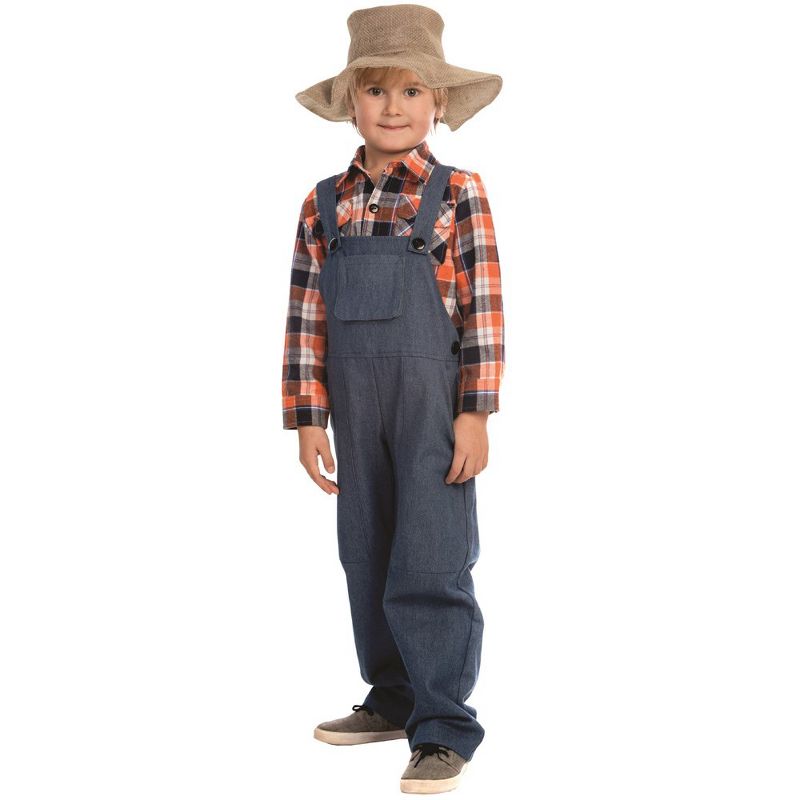 Dress Up America Farmer Costume for Kids, 5 of 6