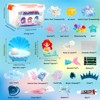 Kiditos Blue Mermaid Shell Night Light DIY Kit with Accessories, Make Your Own Mermaid Lamp, Arts & Crafts Gift for Girls Ages 3+ - 2 of 2