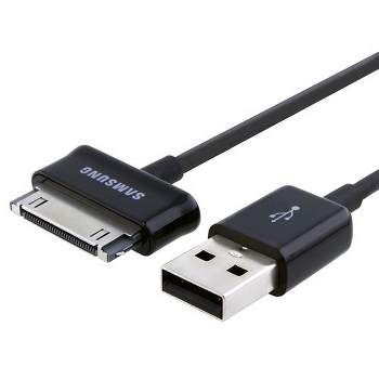 Samsung USB to 30 Pin Charging Data Cable for Samsung Galaxy Tab - Black