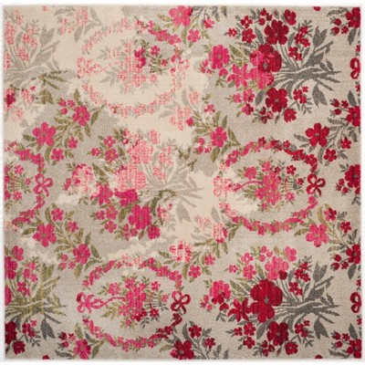ivory/pink